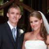Darren Fletcher et son épouse Hayley Grice se sont mariés en l'église St-Ambroise de Manchester, samedi 12 juin.