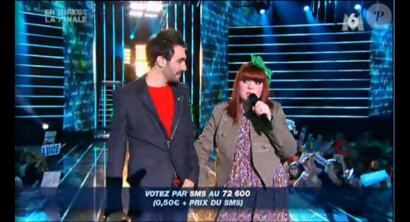 Luce et François (16 juin 2010 -Finale de la Nouvelle Star)