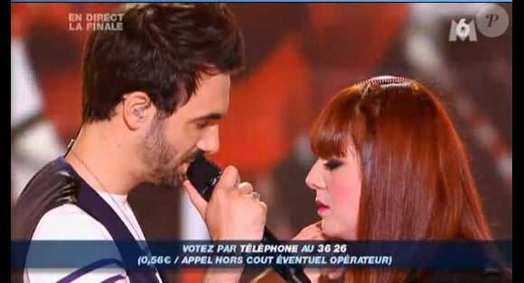 Luce et François complices (16 juin 2010- Finale de la Nouvelle Star)