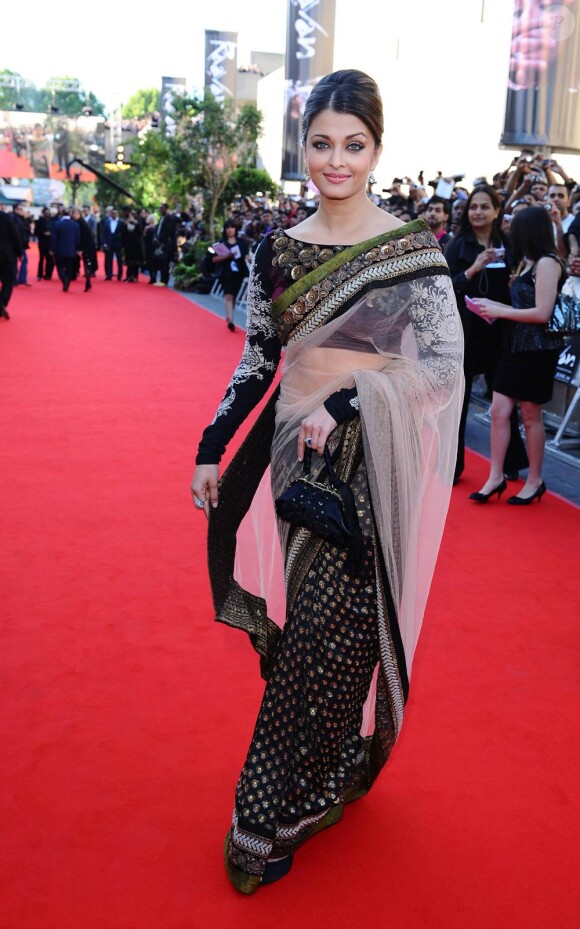 Aishwarya Rai lors du British Film Institute à Londres, le 16 juin 2010