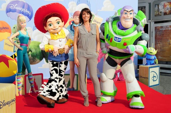 Virginie Guilhaume à l'occasion de l'avant-première de Toy Story 3, au Gaumont du Disney Village, à Marne-la-Vallée, le 26 juin 2010.