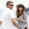 Roman Abramovich et sa fiancée Dasha Zhukova au Club 55 à Saint Tropez, le 29 juin 2010