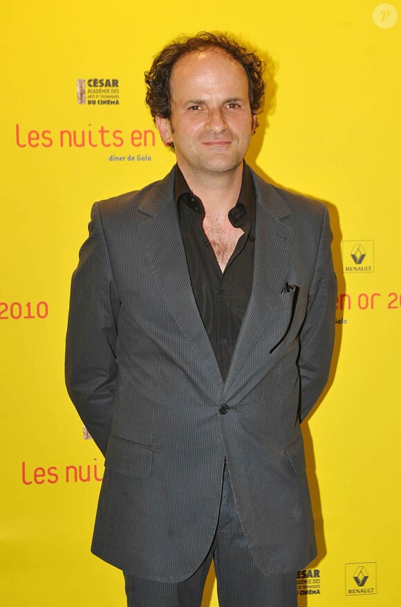 Lionel Abelanski à l'occasion de la soirée de clôture des Nuits en Or du Court Métrage, qui s'est tenue à l'Unesco, à Paris, le 30 juin 2010.