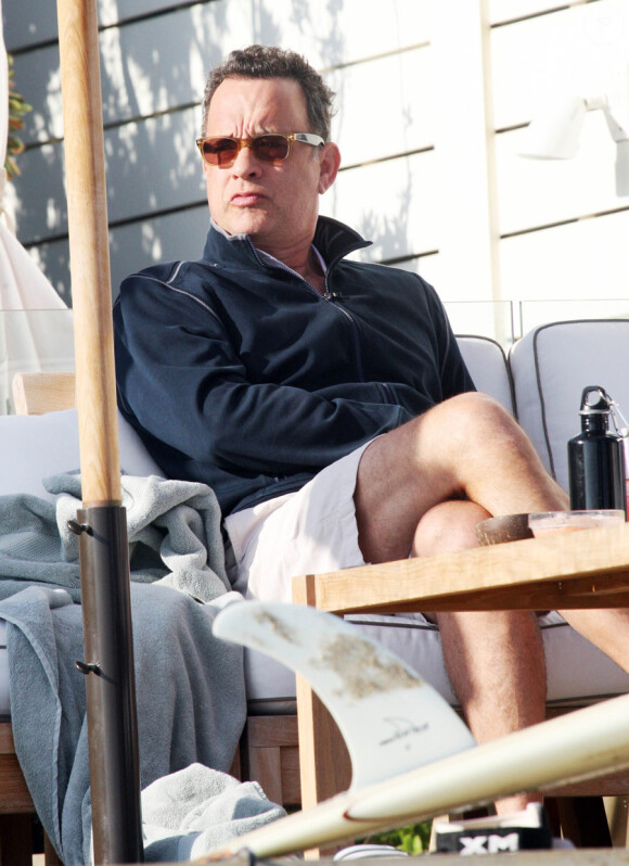 Tom Hanks à Malibu le 4 juillet 2010