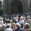 Les obsèques de Laurent Terzieff en l'église de Saint-Germain-des-Prés à Paris le 7 juillet 2010