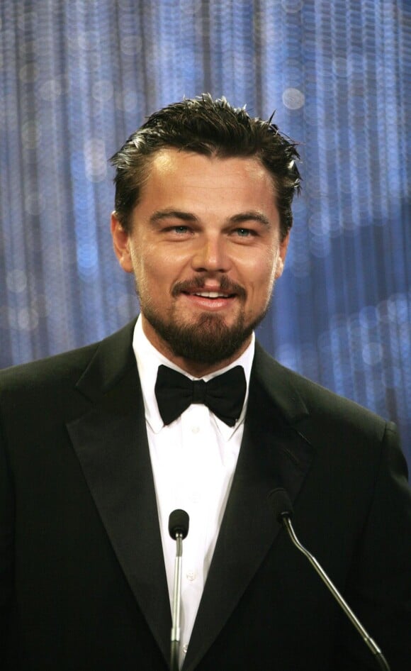 Leonardo DiCaprio, barbu mais élégant en 2007 lors du festival du film de Marakkech