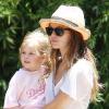 Rachel Bilson à L.A. Zoo en famille, à Los Angeles le 13 juillet 2010