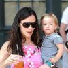 Jennifer Garner et sa fille Seraphina (17 juillet 2010 à NYC)