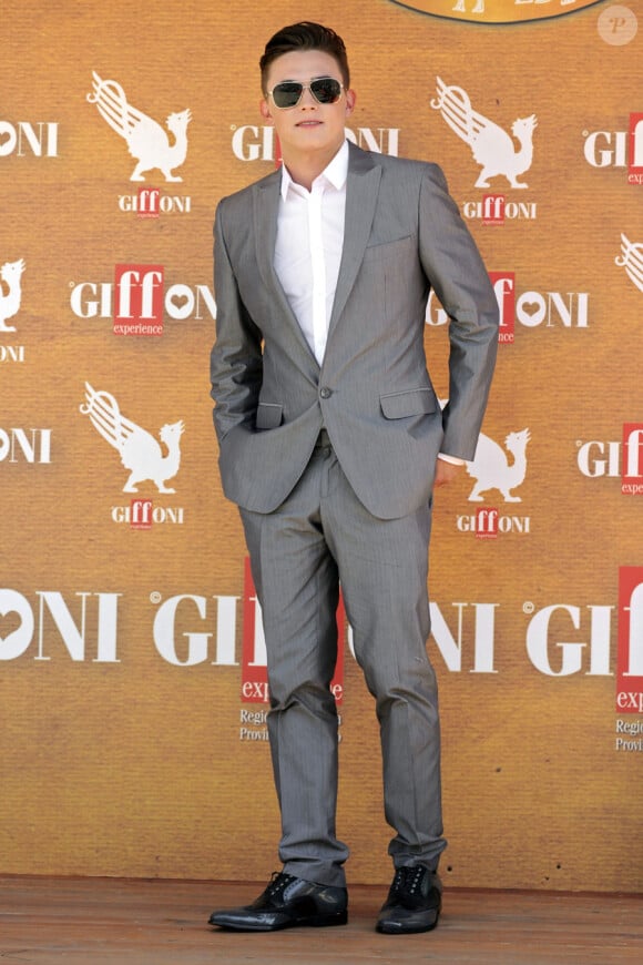 Jesse McCartney lors du festival du film de Giffoni en Italie le 24 juillet 2010