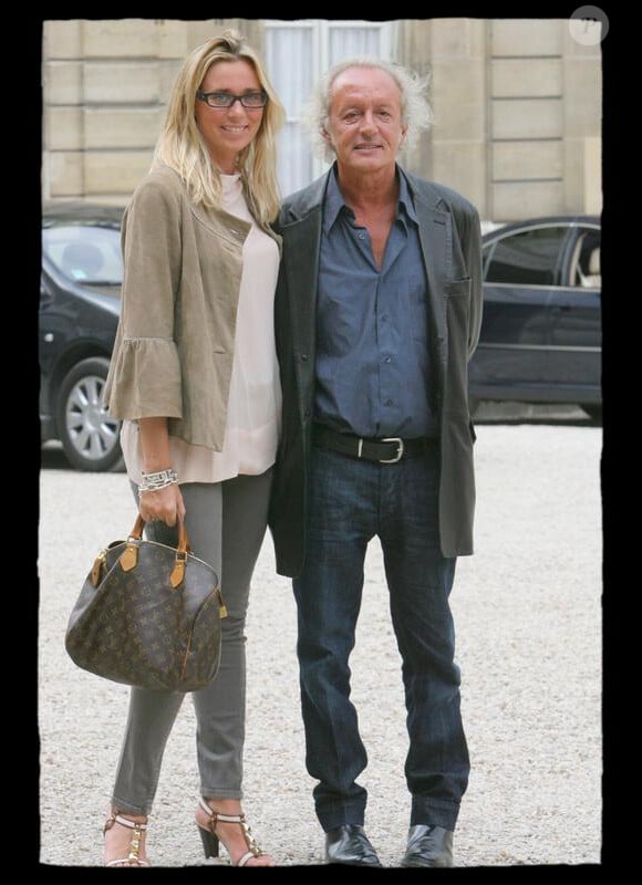 Didier BArbelivien et sa compagne Laure 