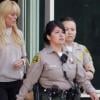 Ali et Dina Lohan à la sortie du centre de détention de Lindsay Lohan le 26 juillet 2010