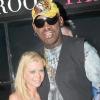 Tara Reid et Dennis Rodman au VIP Room de Saint-Tropez, le 29 juillet 2010.