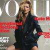 Kate Moss en couverture du Vogue UK pour le mois de septembre 2010