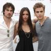 Les stars de Vampire Diaries : Ian Somerhalder, Nina Dobrev et Paul Wesley
