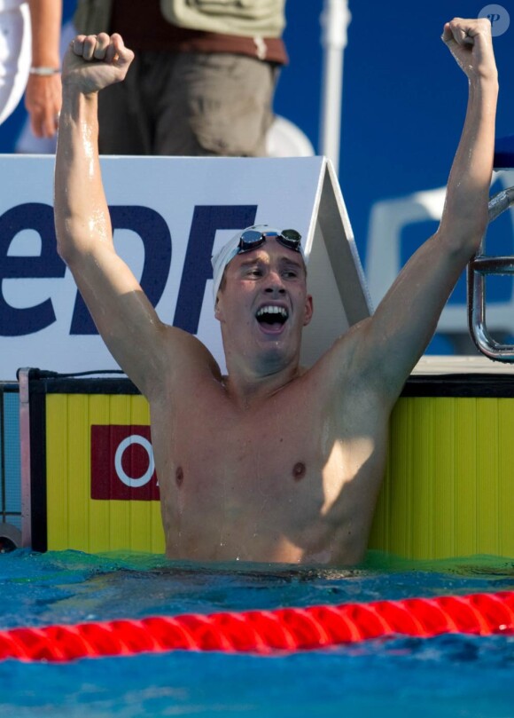Le 13 août 2010, Sébastien Rouault s'est imposé sur 800m nage libre. Après le 1500m, un nouveau sacre européen magnifique !