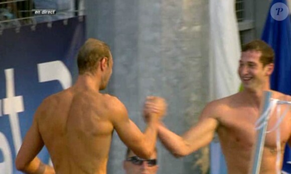 Le 13 août 2010, Alain Bernard a conservé son titre européen sur 100m, à Budapest, devançant de 3 centièmes (en 48"49) le Russe Lagunov ! William Meynard, quant à lui, touche le bronze !