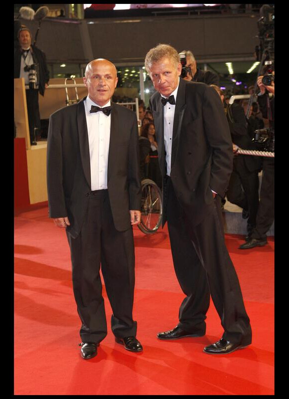 Olivier et Patrick Poivre d'Arvor à Cannes en mai 2009