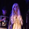 Taylor Momsen et son groupe The Pretty Reckless en concert à la Islington Academy à Londres, le 19 août 2010