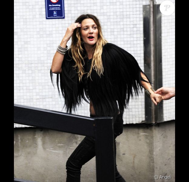 Drew Barrymore : Même grimaçante et transformée en oiseau ...