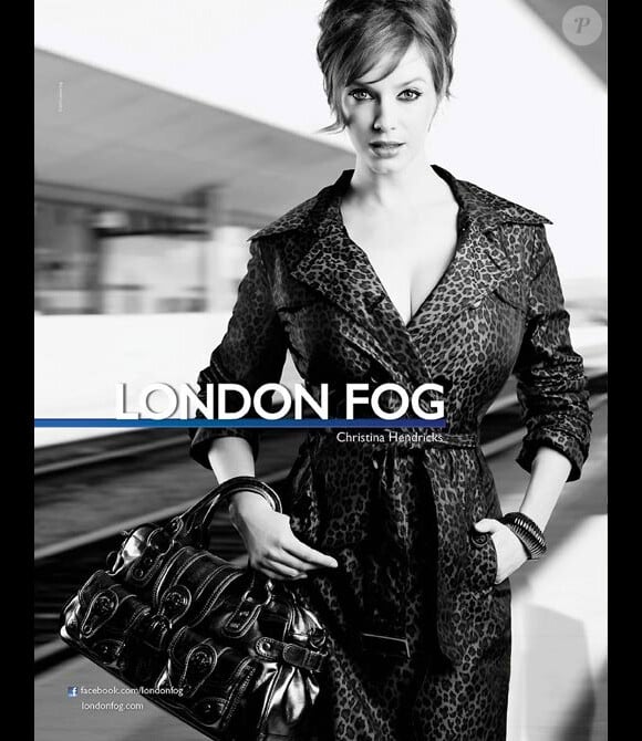 Christina Hendricks pour London Fog