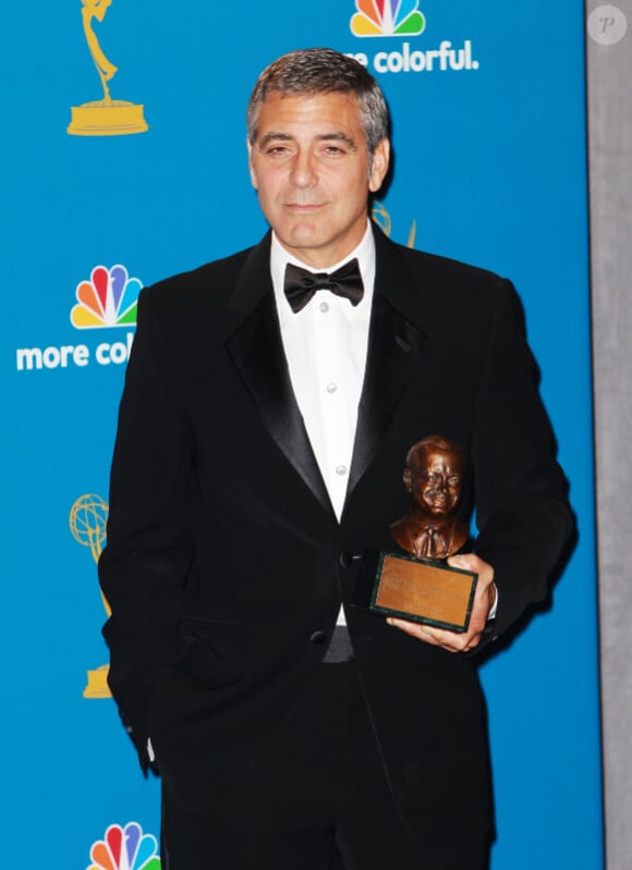 George Clooney à la 62e édition des Emmy Awards, à Los Angeles. 29/08/2010
