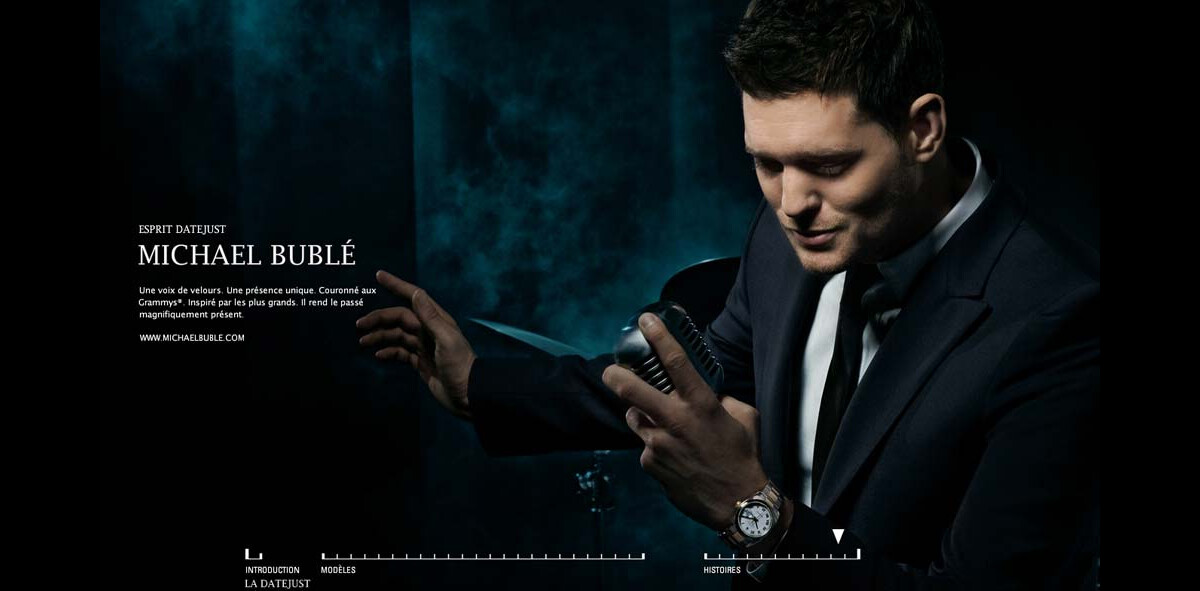 Photo Michael Bubl nouvel ambassadeur Rolex Purepeople
