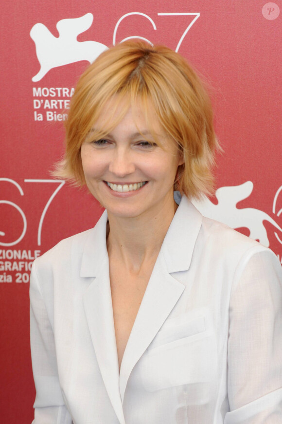 Ingeborga Dapkunaite lors du photocall des membres du jury du festival de Venise le 1er septembre 2010