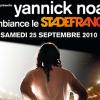 Yannick Noah en concert au Stade de France, le 25 septembre 2010