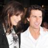 Katie Holmes et Tom Cruise, à l'occasion de l'avant-première de The Romantics, à l'AMC Loews Theatre de New York, le 7 septembre 2010.