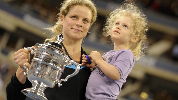 Kim Clijsters : Un triomphe éclatant à l'US Open, sublimé par l'émerveillement de sa petite Jada, 2 ans !