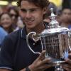 Rafael Nadal a savouré sa première victoire à l'US Open à Times Square, le 14 septembre, entouré de sa belle Xisca et de ses amis !