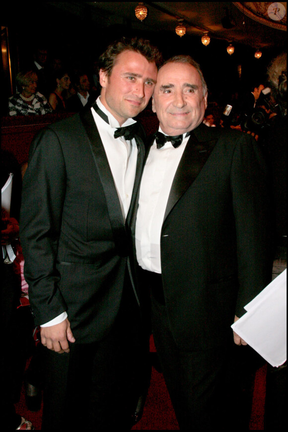 Claude et Alexandre Brasseur aux Molières en 2007