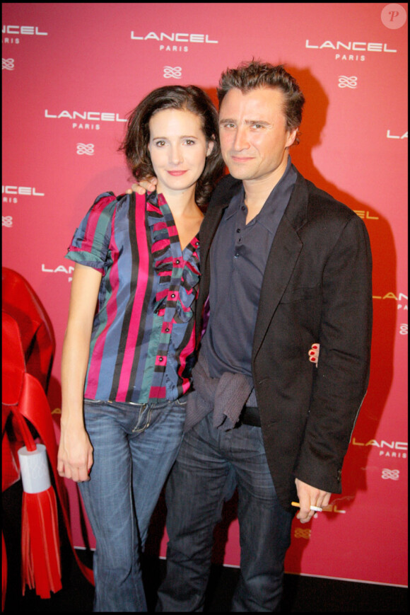 Alexandre Brasseur et Chloé Lambert en octobre 2007