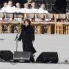 Susan Boyle chantait le 16 septembre 2010 pour le pape Benoît XVI, à Bellahouston Park, Glasgow. Mais le souverain pontife ne s'est pas vraiment attardé pour profiter du concert...
