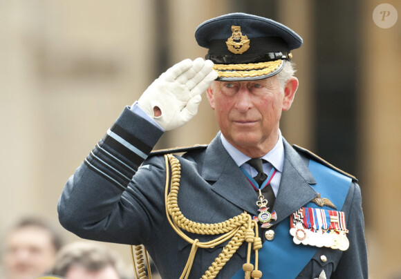 Le prince Charles lors de la commémoration de la Bataille d'Angleterre en l'abbaye de Westminster à Londres le 20 septembre 2010