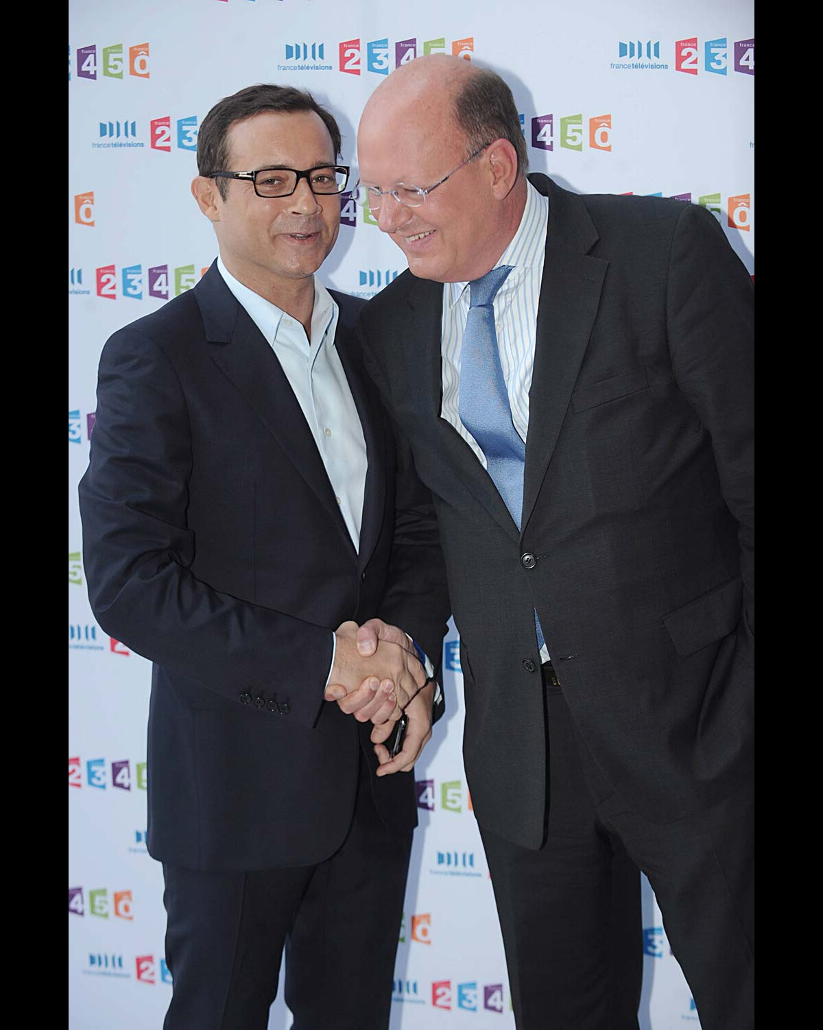 Photo Jean Luc Delarue et Rémy Pflimlin Purepeople
