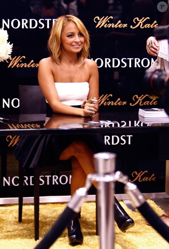 Nicole Richie à la promotion de sa nouvelle collection, le 25 septembre 2010