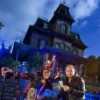 Le docteur Facilier et Cauet fêtent Halloween à Disneyland Paris le 26 septembre 2010