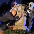 André Dussollier fête Halloween avec Jack et Sally à Disneyland Paris le 26 septembre 2010