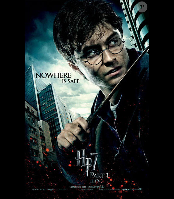 La nouvelle affiche de Harry Potter et les Reliques de la Mort avec Daniel Radcliffe