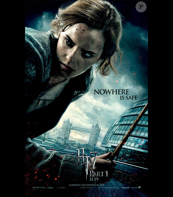 La nouvelle affiche de Harry Potter et les Reliques de la Mort avec Emma Watson