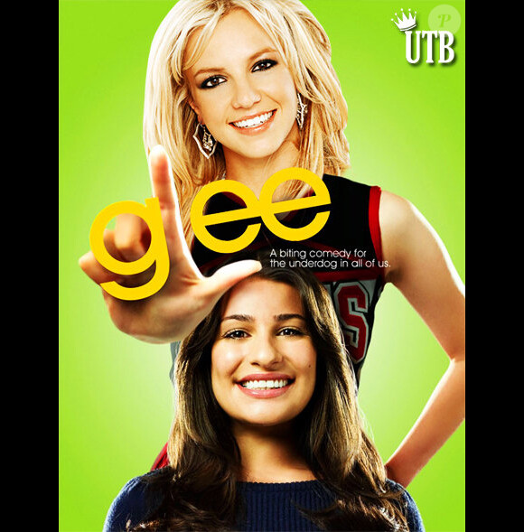 Britney Spears et Lea Michele pour la série Glee