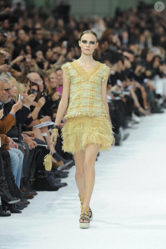 Défilé Chanel P/E 2011 au Grand Palais. Le 5 octobre 2010