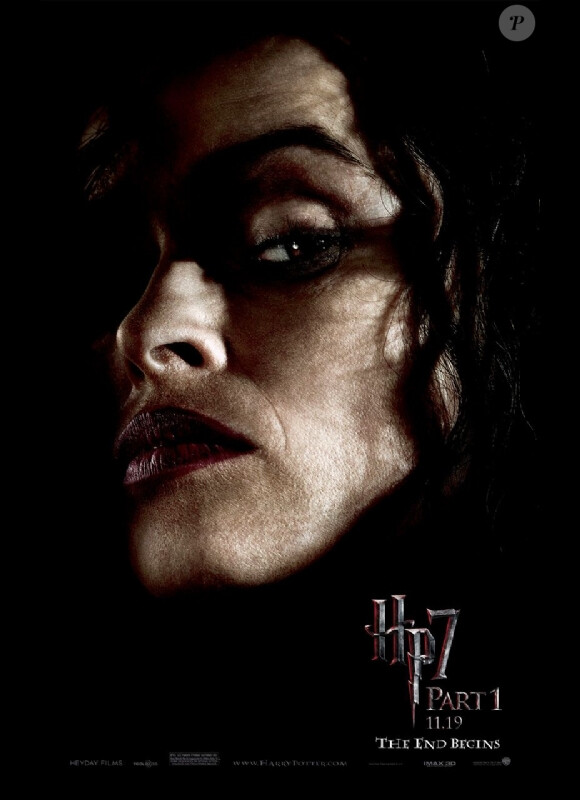 Les nouvelles affiches de Harry Potter : Bellatrix Lestrange alias Helena Bonham Carter