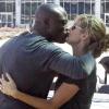 Heidi Klum et Seal se quittent à l'aéroport de Los Angeles. Septembre 2010