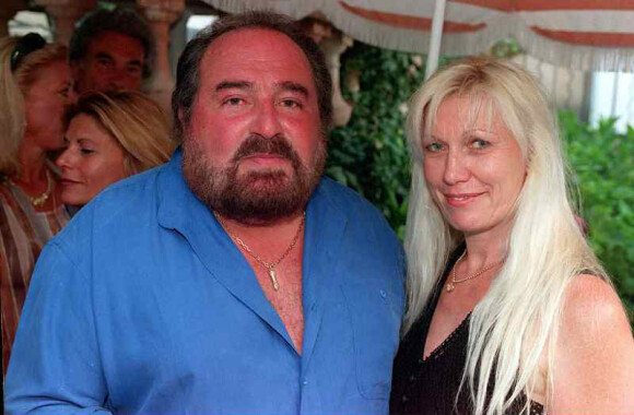 Richard Anthony et son épouse Elisabeth en octobre 1998.