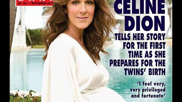 Céline Dion, bientôt mère de jumeaux, dévoile son superbe ventre rond !