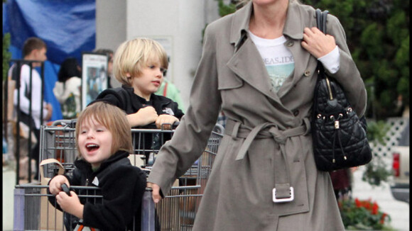Sharon Stone : Ses fils sont de vrais petits gentlemen !