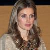 Letizia d'Espagne a visité une école pour les enfants non-voyants à Madrid. Le 27 octobre 2010