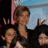 Marina Foïs et une belle ribambelle lors de l'inauguration de Mon premier festival à Paris le 27 octobre 2010